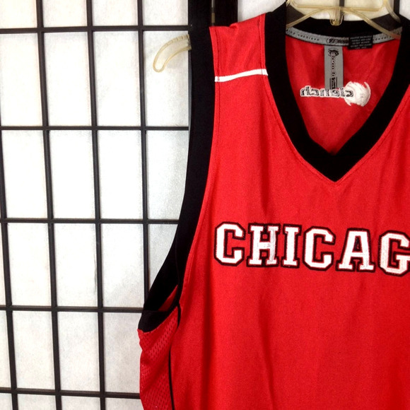 Clench Jeans Jersey Chicago Hall Of Fame Red 22 - Picture 4 of 8